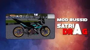 Mod Bussid Motor Drag Satria Screenshot 0