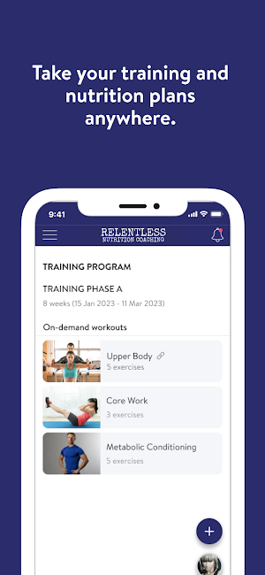 Relentless Nutrition Coaching screenshot 3