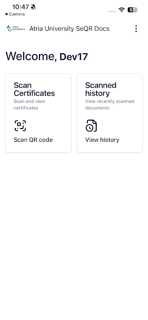 Atriau SeQR Scan Screenshot 2