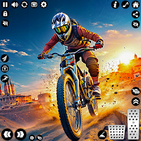 Offroad BMX Cycle Stunt Games