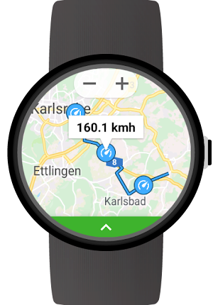 Speedometer for Wear OS (Android Wear) Screenshot 1