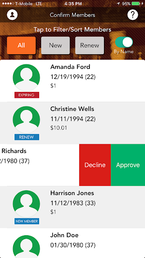 BarMembership Bouncer Screenshot 3