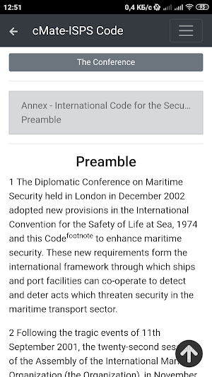 cMate-ISPS Code (Demo) Screenshot 3