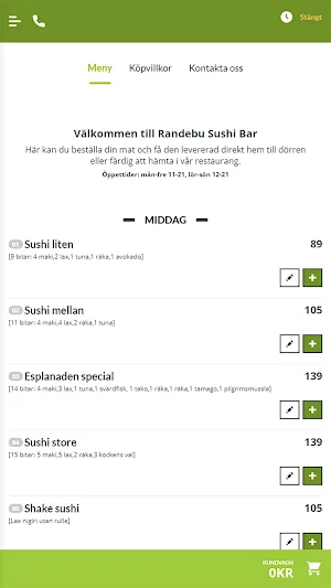 Randebu Sushi Bar Screenshot 2