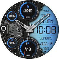 Hybrid PAKSU URX92 Watch face