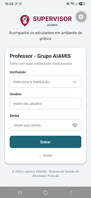 Logbook Supervisor Screenshot 2