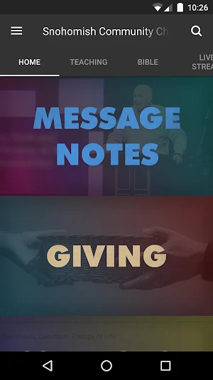 Snohomish Community Church Screenshot 0