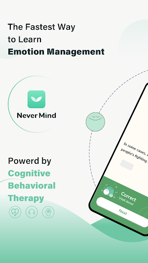 NeverMind - Mental Health CBT Screenshot 0