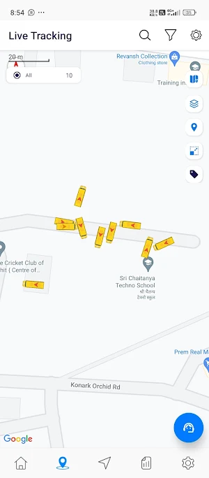 Smart Wheel GPS Tracking Screenshot 2