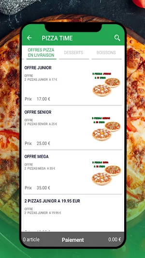Pizza Time France Screenshot 0