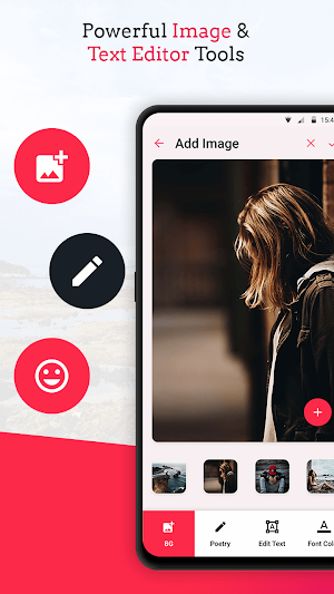 Write Indonesian Text on photo Screenshot 1
