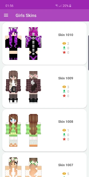 Girls Skins Screenshot 3