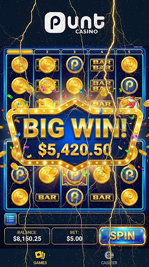 Punt Casino Screenshot 1