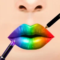 Diy Lip Art: Makeup Game