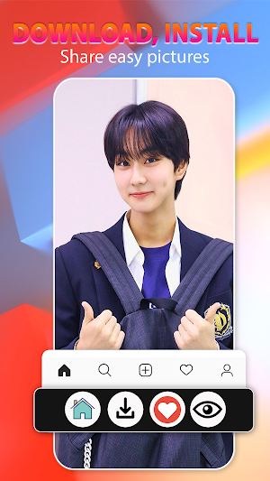 Kpop Lovers ENHYPEN Wallpaper Screenshot 2