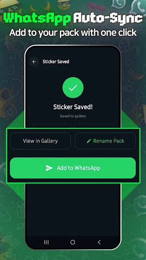 Sticker Maker Auto WhatsApp Screenshot 1