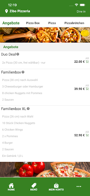 Zibo Pizzeria Screenshot 1