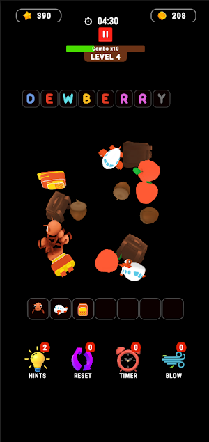 Match Triple Fruits 3D Puzzles Screenshot 1