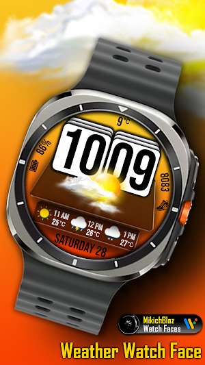 Weather Watch Face Screenshot 0
