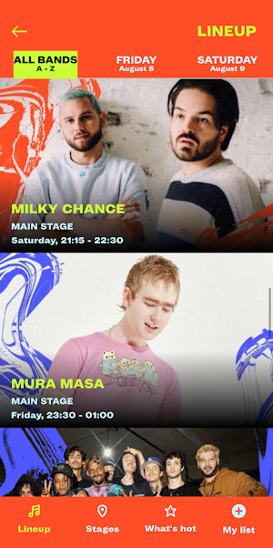 Positivus Festival 2025 Screenshot 1