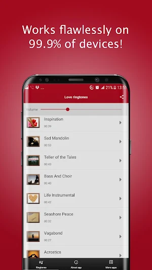 Love Ringtones - Love Music and Songs Free Screenshot 3