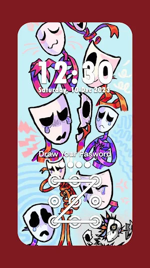 Gangle digital circuswallpaper Screenshot 1