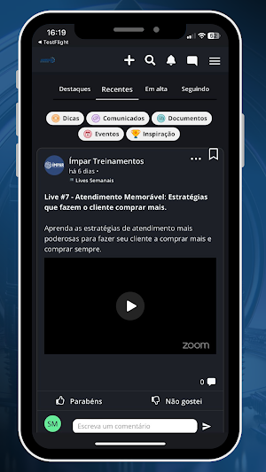 Amigos de Negócios Screenshot 2
