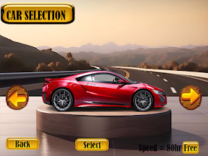 Drag stunt car race 3D Screenshot 1