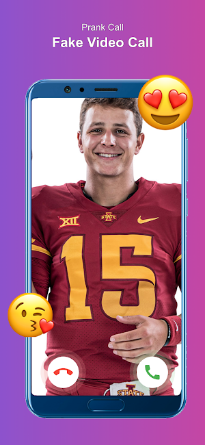 Patrick Mahomes Fake Call App Screenshot 0