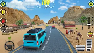 Car Games 3D: Dubai Van Games Screenshot 2
