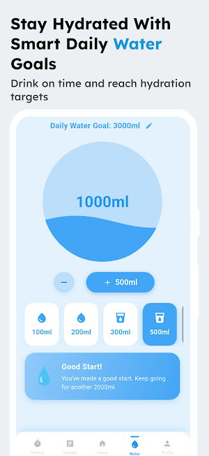FastUp : Intermittent Fasting Screenshot 1