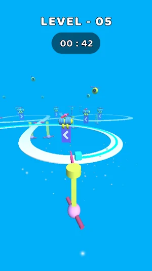 Line Color 3D : Paint Path Screenshot 1