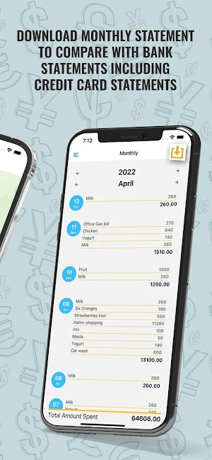 CashOut Simple Expense Manager Screenshot 1