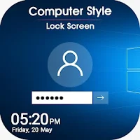 Computer Style Lock Screen