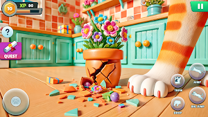 Angry Gran VS Naughty Cat Sim Screenshot 3