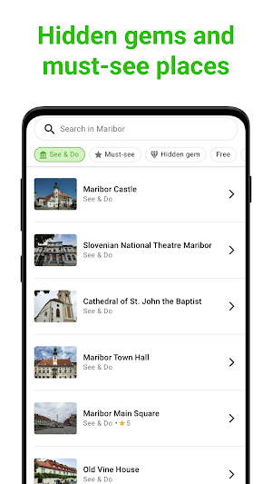 Maribor Tour Guide:SmartGuide Screenshot 2