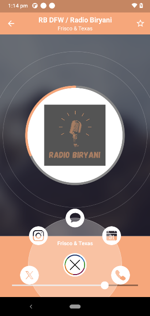 Radio Biryani App Screenshot 2