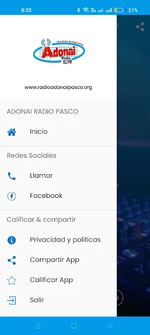 RADIO ADONAI PASCO FM Screenshot 2