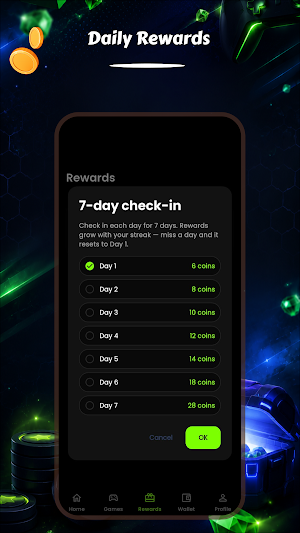 Cash Hawk - Play & Earn Reward Screenshot 0
