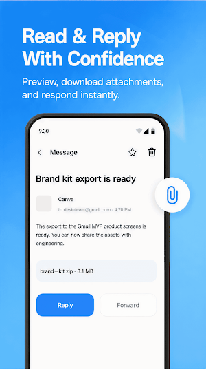 Easy Mail - Email Access Screenshot 1