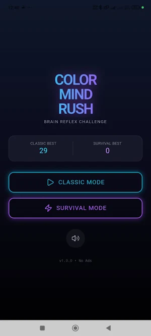 COLOR MIND RUSH Screenshot 1