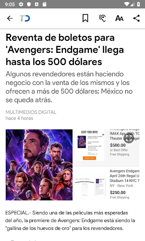 Telediario Screenshot 1