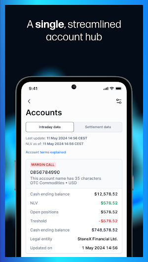 MyStoneX Market Intel Platform Screenshot 1