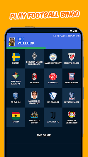 Guess Football, Quiz and Bingo Screenshot 0