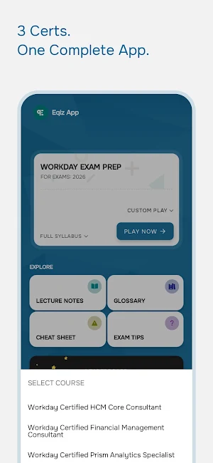 Workday Exam Prep 3-in-1 (+AI) Screenshot 1