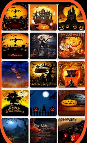 cute halloween wallpaper 2023 Screenshot 3