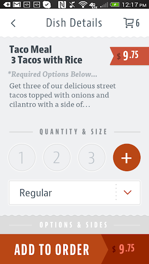 La Frontera Mexican Restaurant Screenshot 3