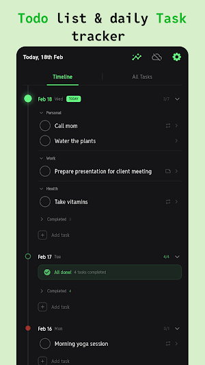 HabitTick-Habit Tracker & Todo Screenshot 2