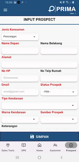 Prima Sales Tools Screenshot 1