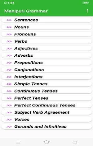 Manipuri Grammar Screenshot 0